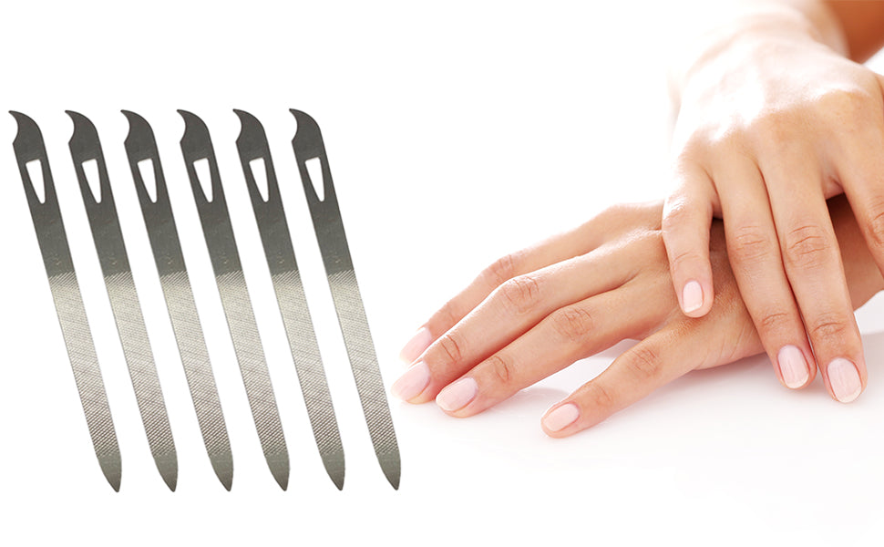 Stainless Steel 3 in 1 Nail Buffer File