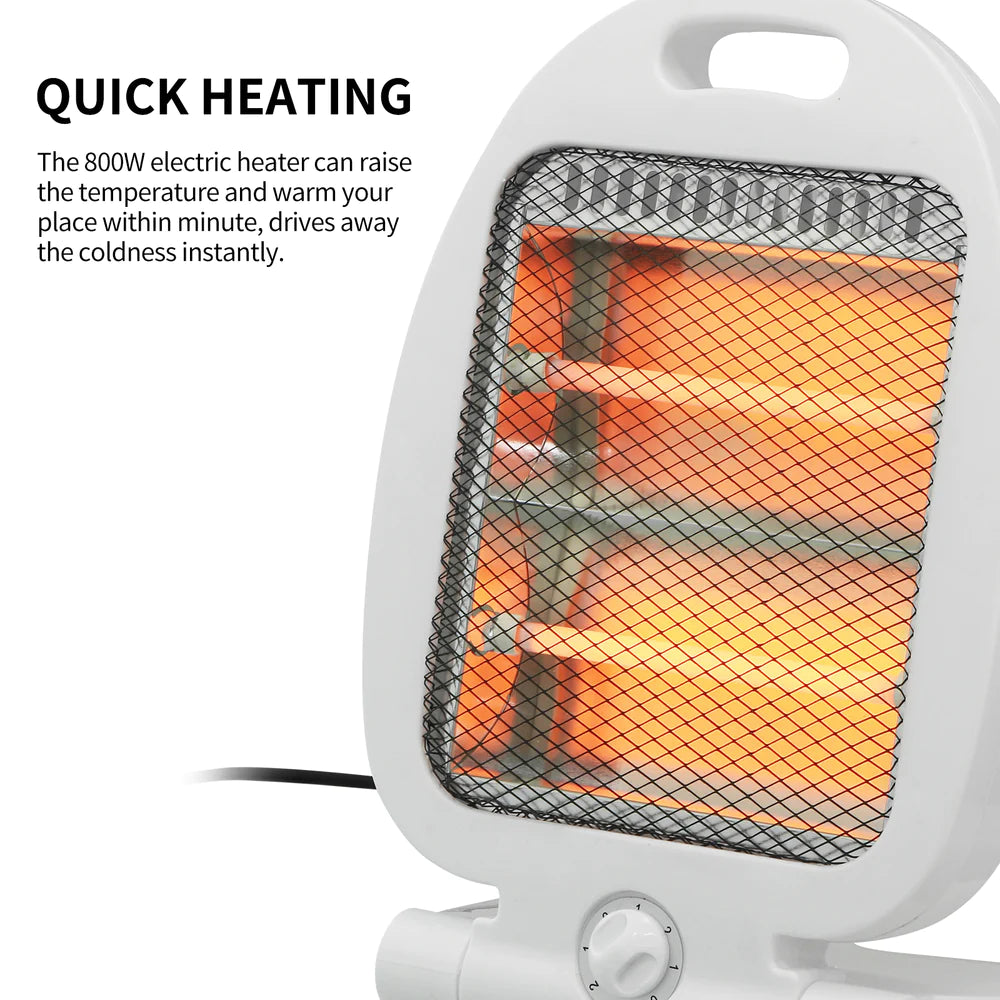 Imported Electric Heater with 2 Bar Quartz Tubes Overheat Protection With Energy Saver