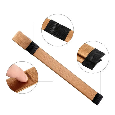 (Pack Of 2) Beautiful French Braid Hair Ladies Bun Making Tool For Women