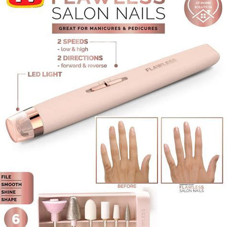 Complete Nails Kit and Electronic Nail File and Full Manicure and Pedicure Tool in Just Rs 999