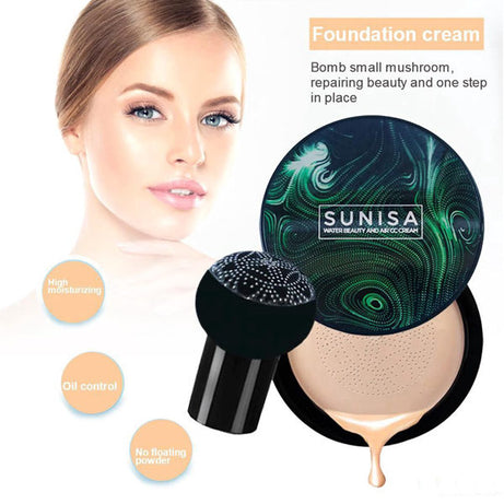 Buy 1 get 1 Free Offer Sunisa Mushroom Head Cushion BB CC Cream Base I – darvaza.pk