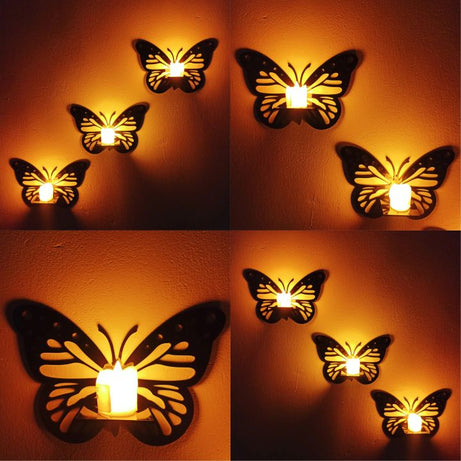 Wooden Butterfly Craft Set 3 Pcs
