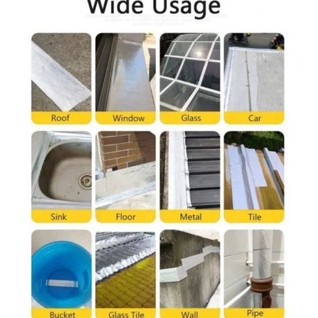 Imported Leak Proof Aluminum Foil Butyl Rubber Waterproof Tape
