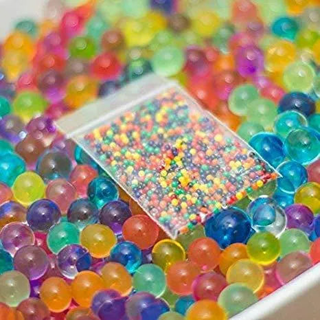 1000 Pcs Colored Orbeez Soft Crystal Water Balls