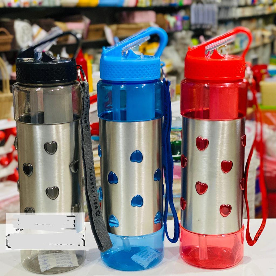 Steel Water Bottle With Ice Pack Inside For Travelling Home and Outdoor Use