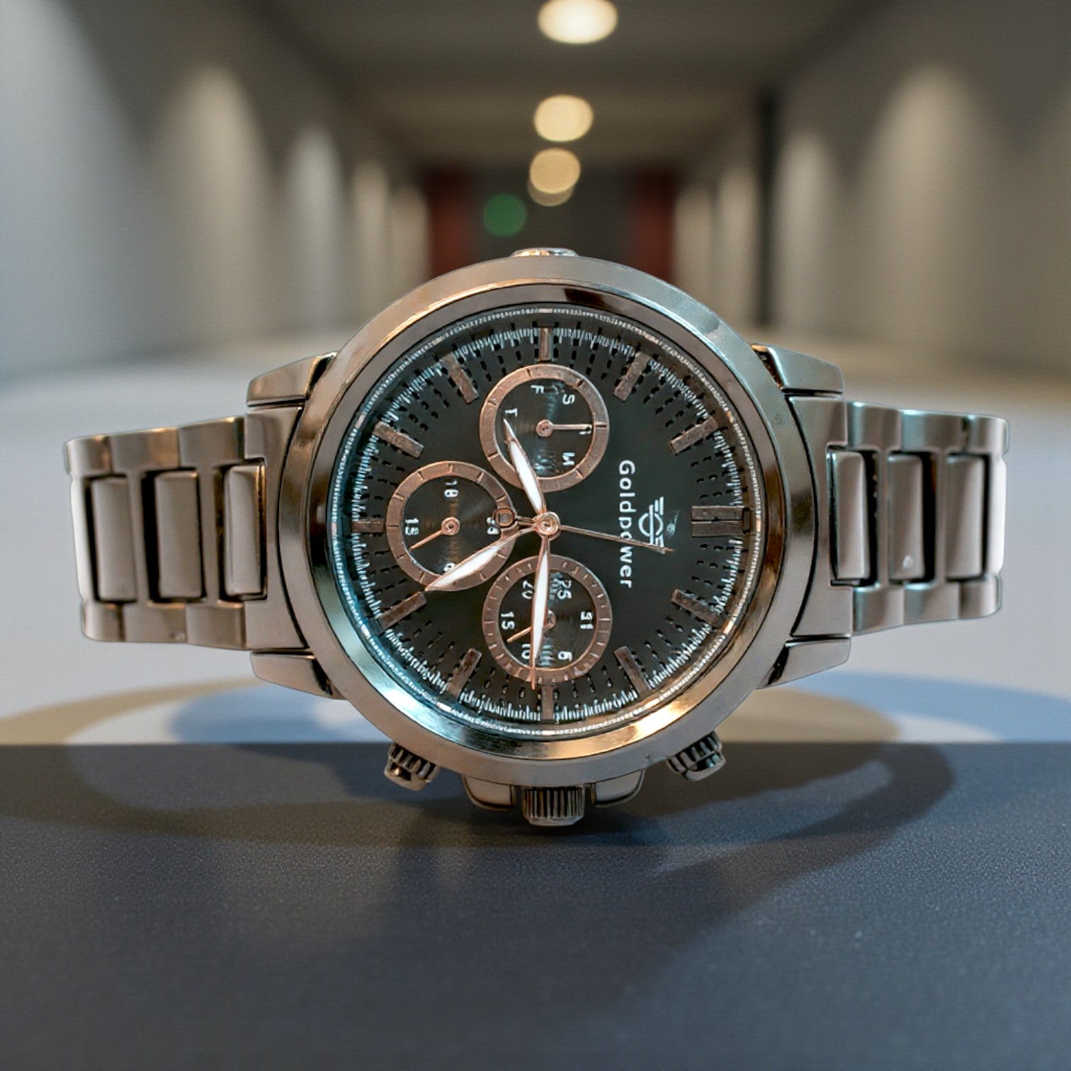 Noir Chronograph Watch
