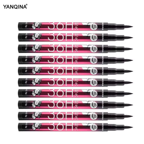 Pack Of 4 Yanqina 36H Liquid Eye Pencil Liner