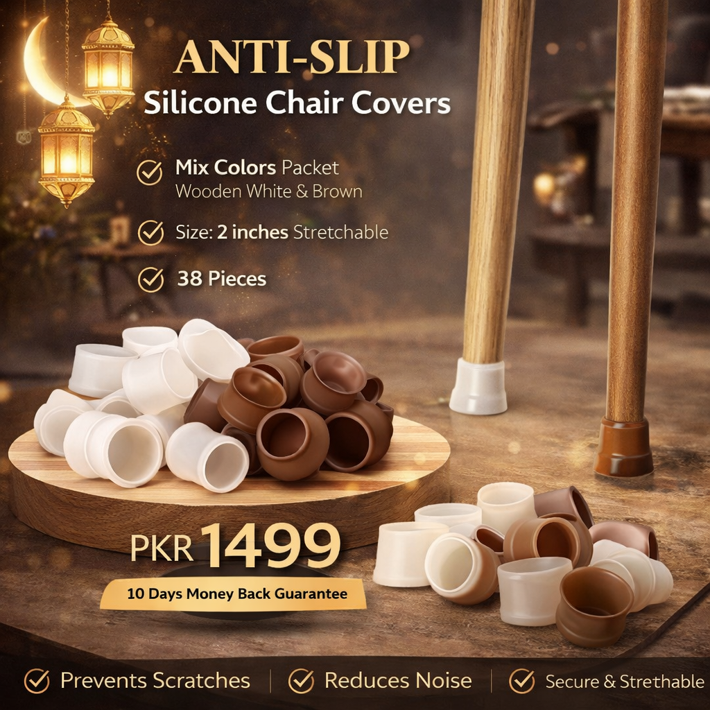 Anti Slip Silicone Chair Covers 38 Pcs