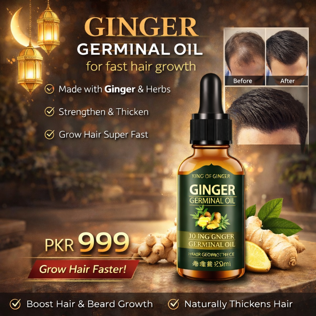 GINGER GERMINAL OIL for fast hair growth