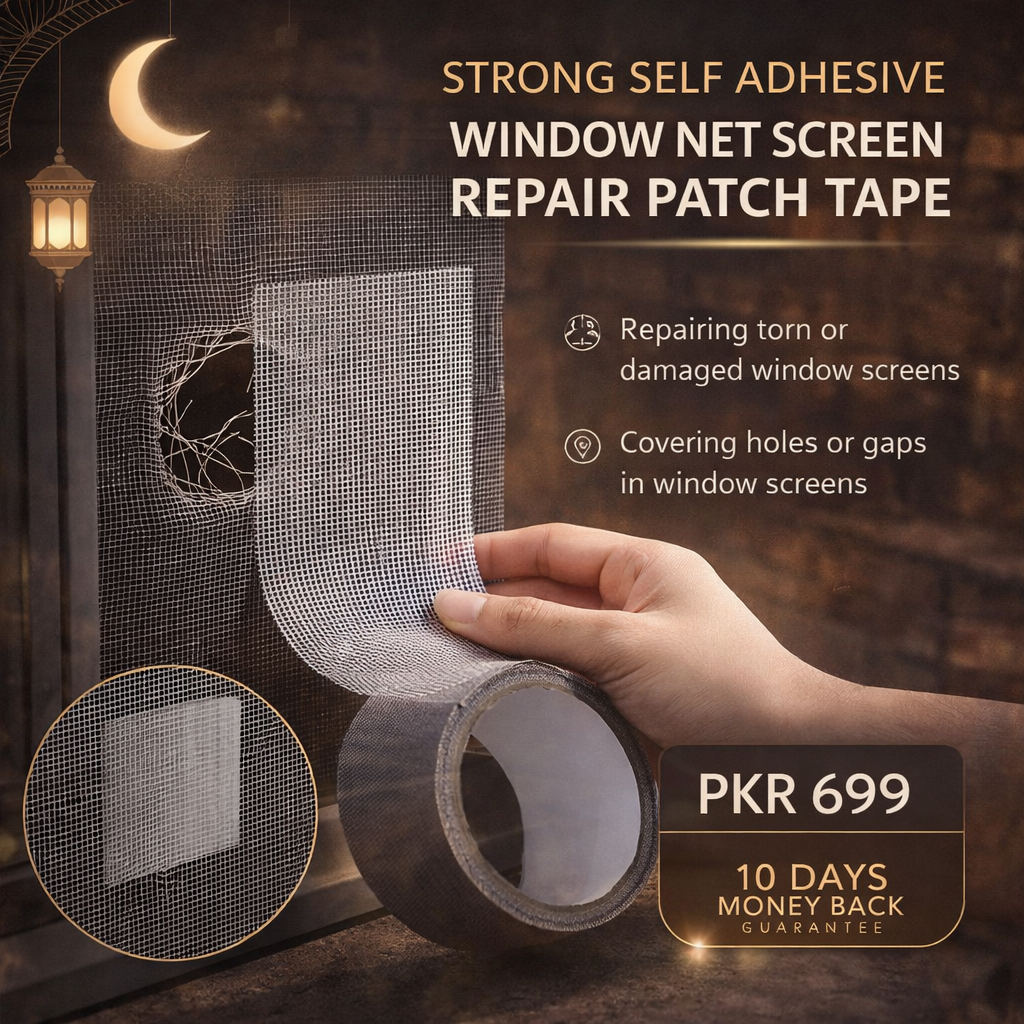 Strong Self Adhesive Window Net Screen Repair Patch Tape For Covering Up Holes Tears Anti Insect Mosquito Mesh