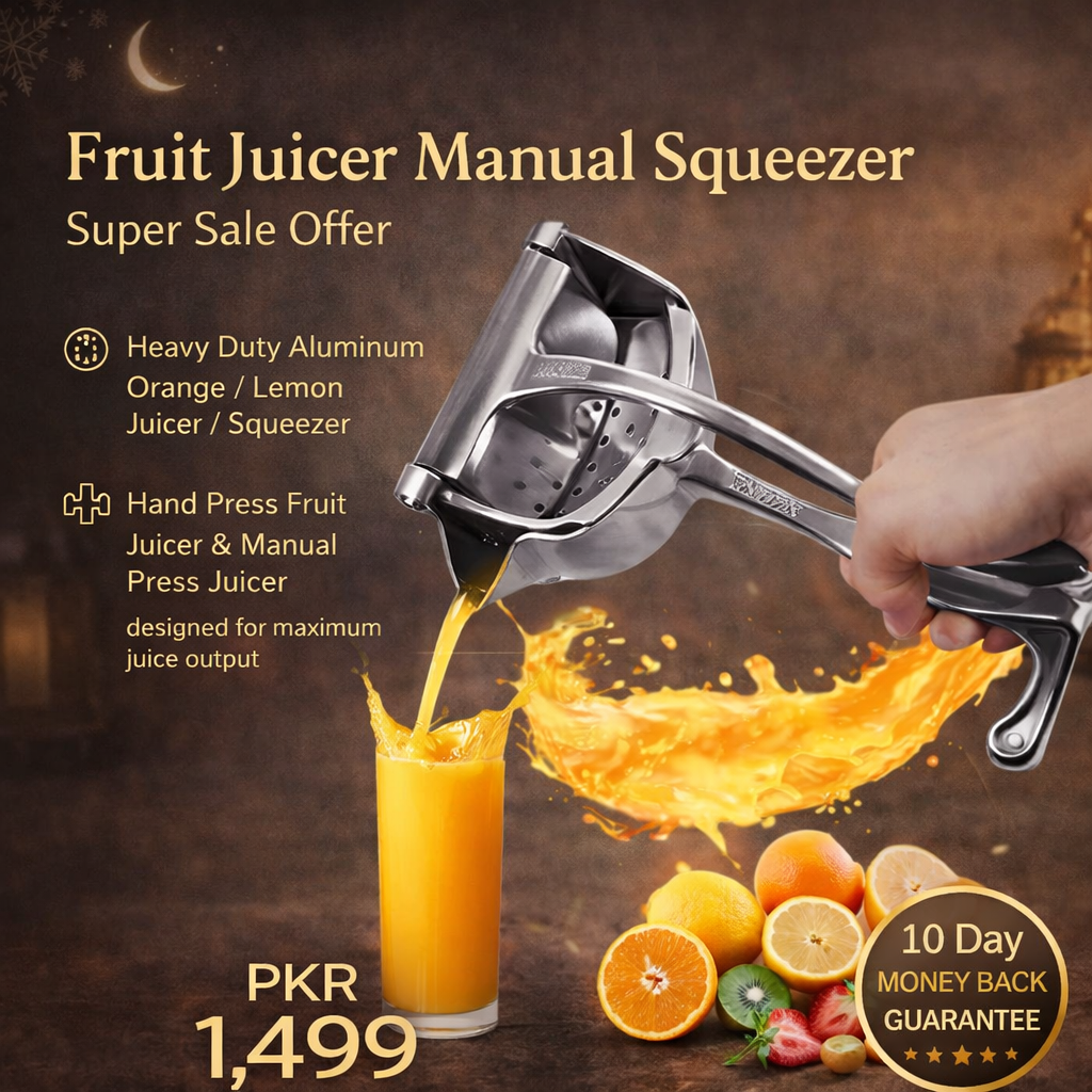 Fruit Juicer Manual Squeezer - Super Sale Offer