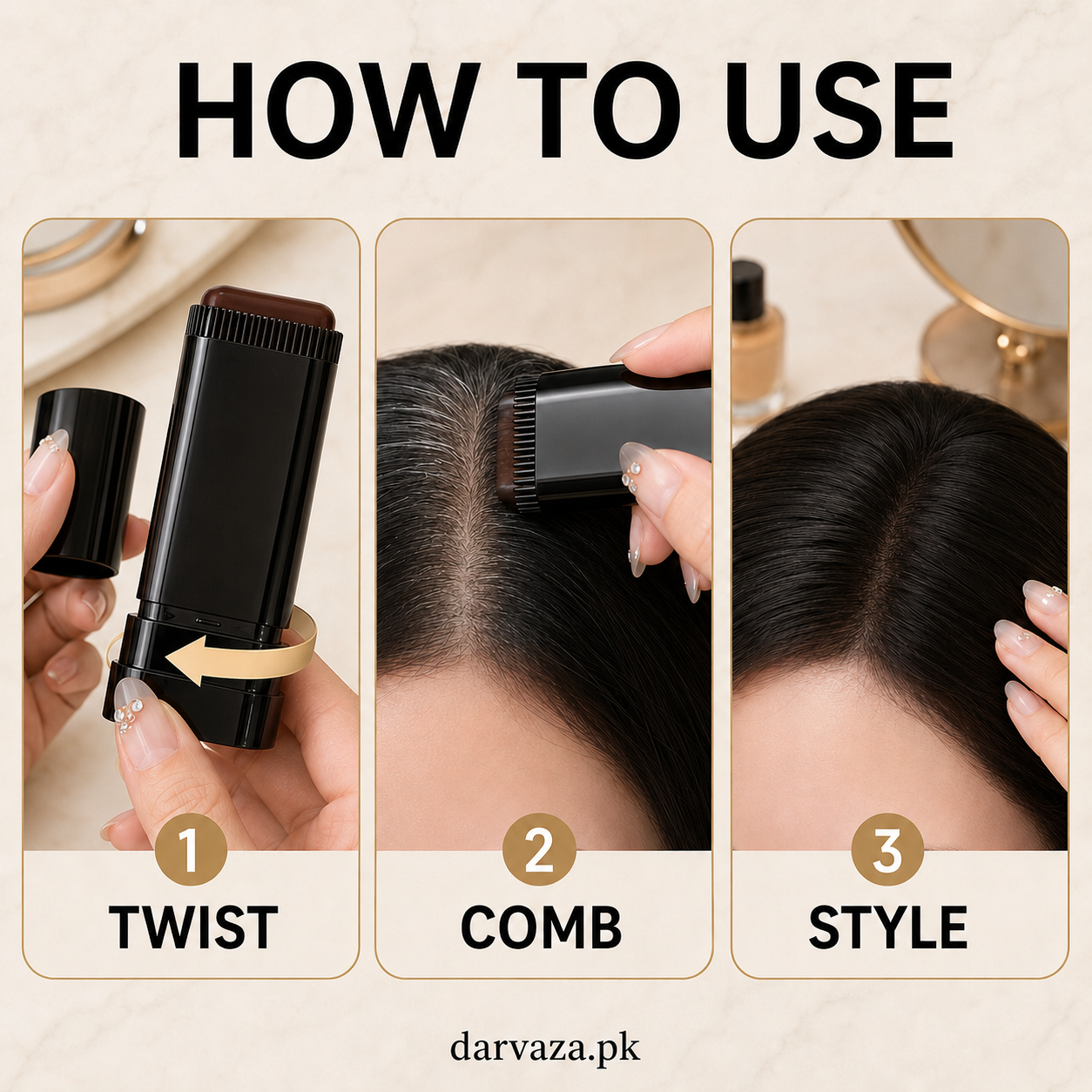 Imported Quick Hair Color Stick