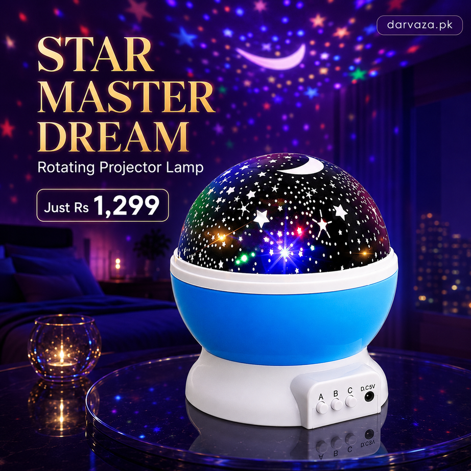 Star Master Dream Rotating Projector Lamp