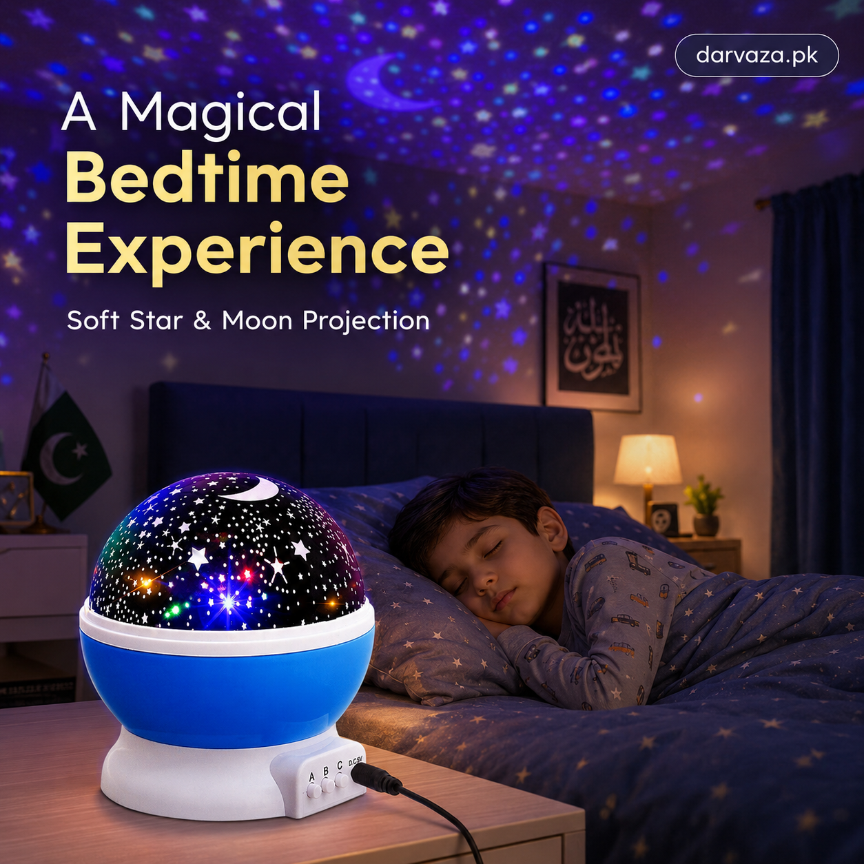 Star Master Dream Rotating Projector Lamp
