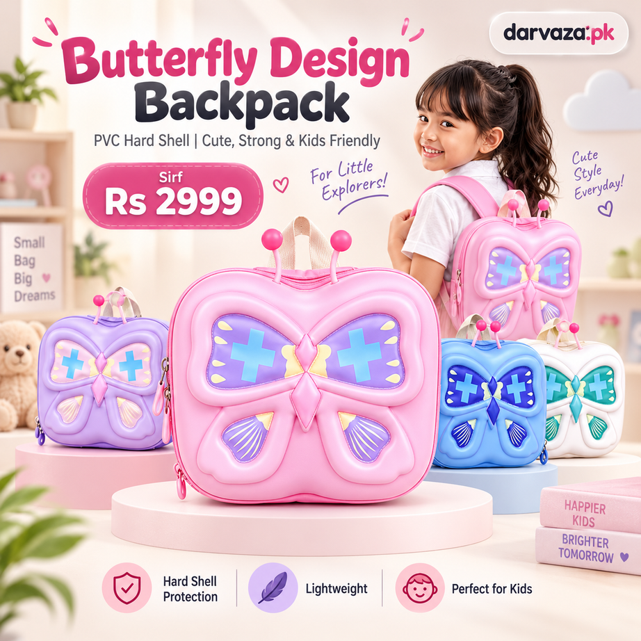 Butterfly Design Backpack