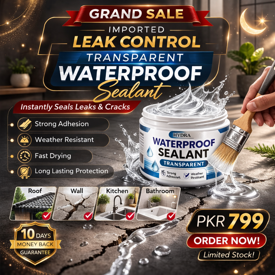 Grand Sale - Imported Leak Control Transparent Waterproof Sealant for Leaks and Cracks