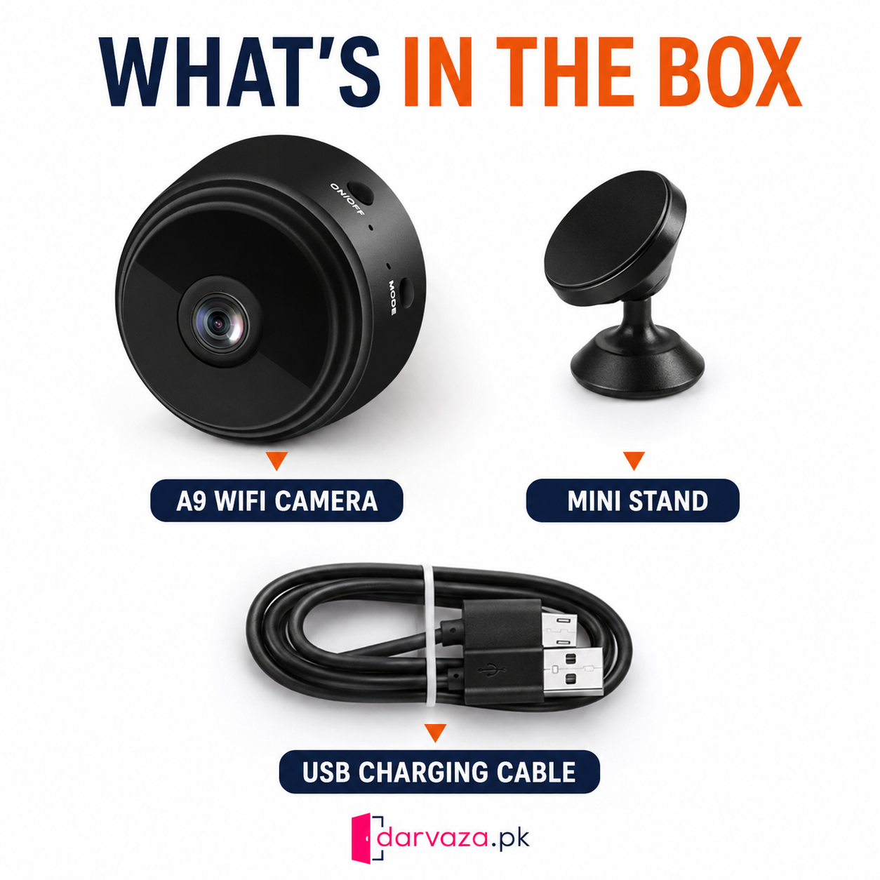 A9 Security Camera 1080P HD with Wireless monitoring