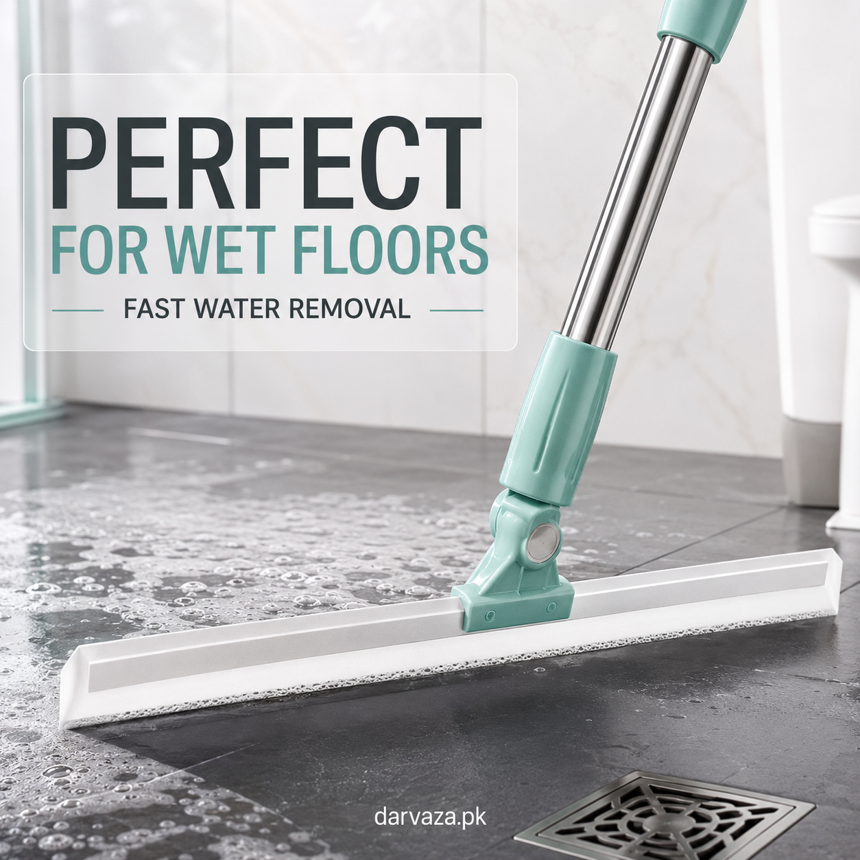 Silicone Magic Broom Floor Wiper
