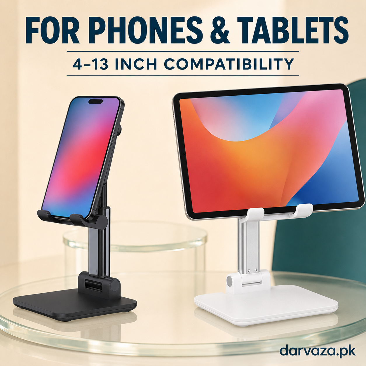 Azaadi Sale Offer 2 Mobile Holder Adjustable & Foldable