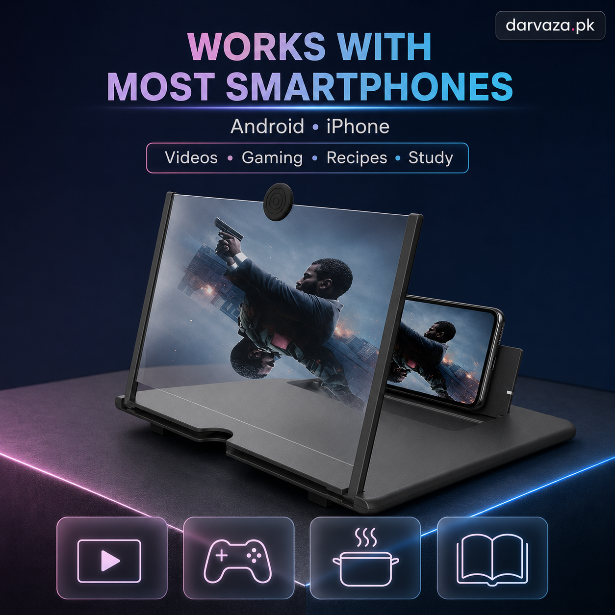 Phone Screen Magnifier in Super Premium HD Display
