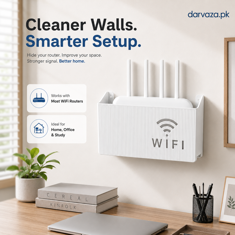 Wifi Router Wall Mount Wall Mount WiFi Router Holder β darvaza.pk