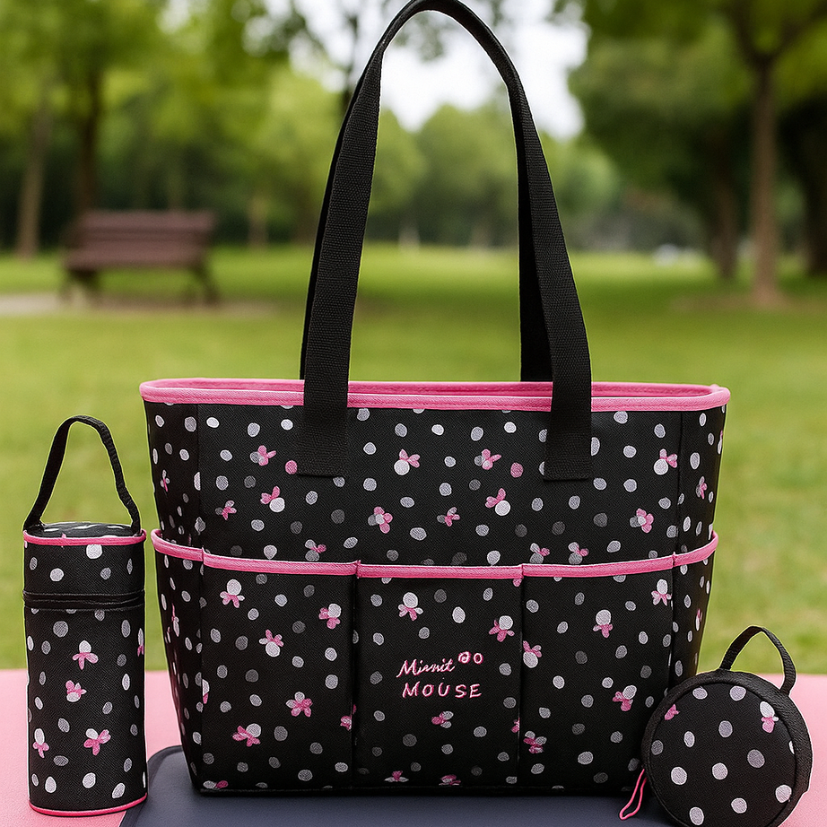 3 in 1 Flower Foldable Purse & Bag