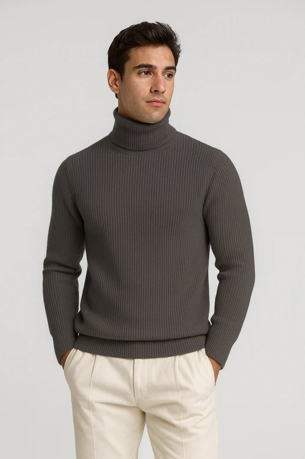 Premium High Neck for Men – CHARCOAL