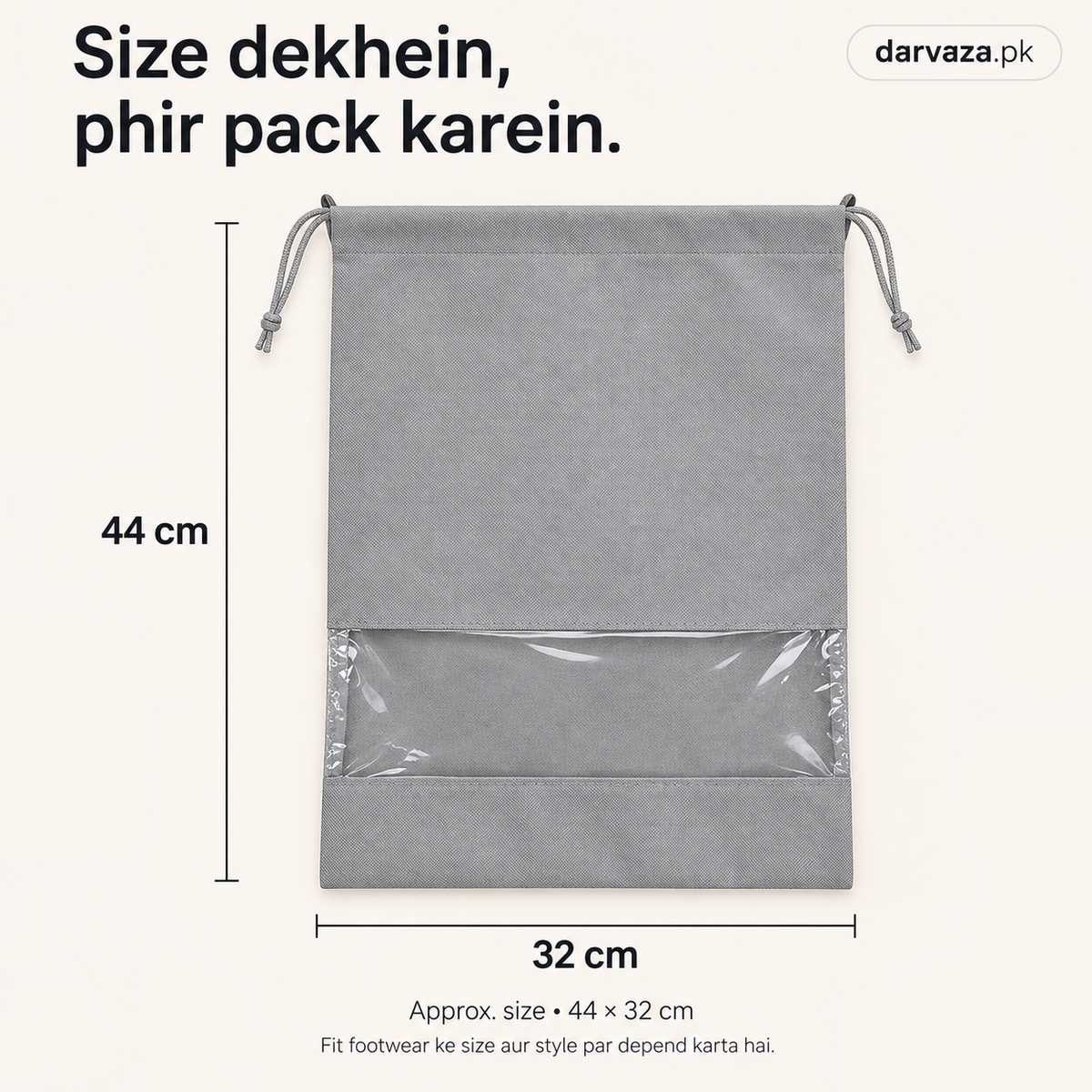 10 Pcs Shoe Pouches & Dustproof Travel Organizer