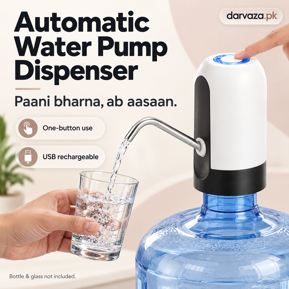 Electric Water Pump Dispenser with USB Auto Charging