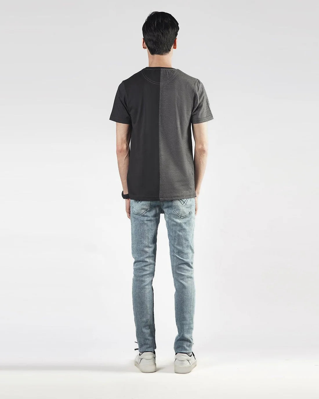 Black Charcoal Cut & Sew T-Shirt