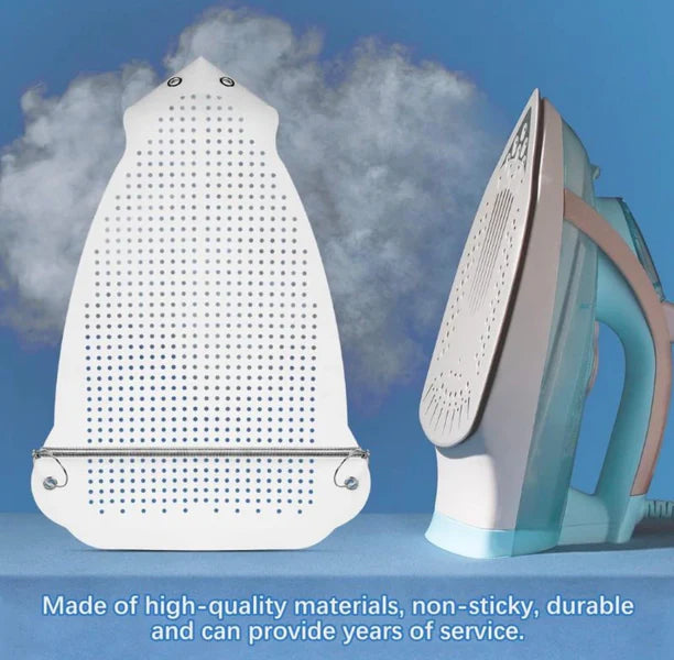 Non-Stick Iron Soleplate Cover | Iron Protector Shoe for Clothes – Heat Resistant & Fabric Safe