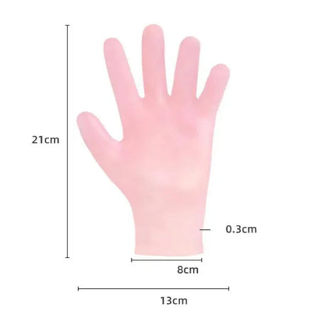 Silicone Gel Moisturizing Gloves