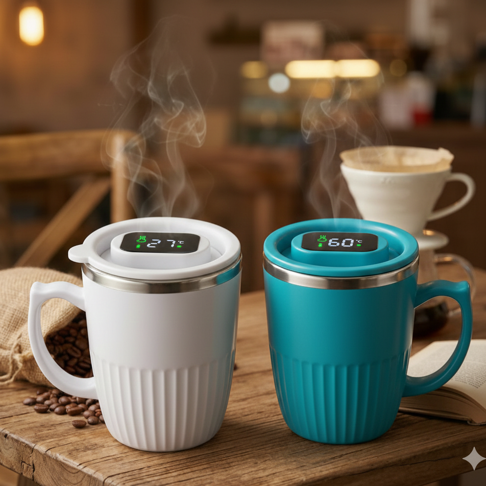 Hot n Cold LED Temperature Mug with Imported Stainless Steel