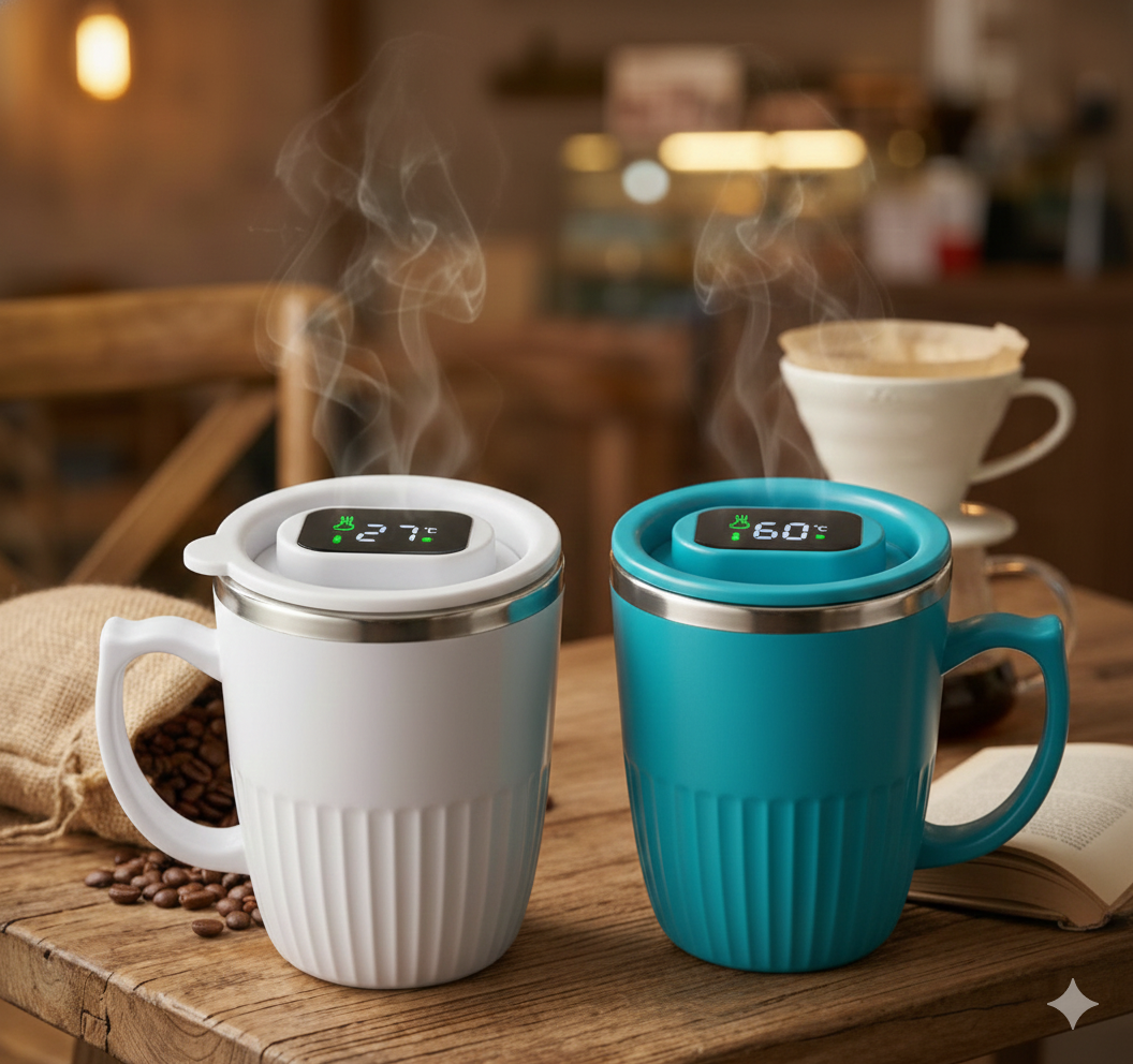 Hot n Cold LED Temperature Mug with Imported Stainless Steel