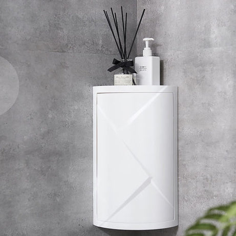 360 Degree Plastic Single and Double Layer Rotatable Corner Cabinet For Home Use
