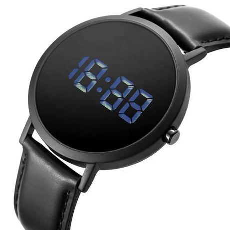 Vz Touch Screen Digtal Time Clock Chain Wristwatch For Men and Kids