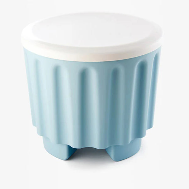 2 Pcs Multipurpose Drum Storage Stool and Sitting Chair