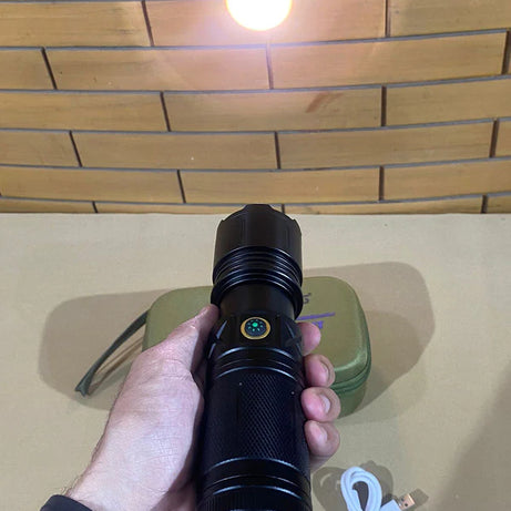 P90 Super Bright Powerful Flash Light Torch with Adjustable Focus
