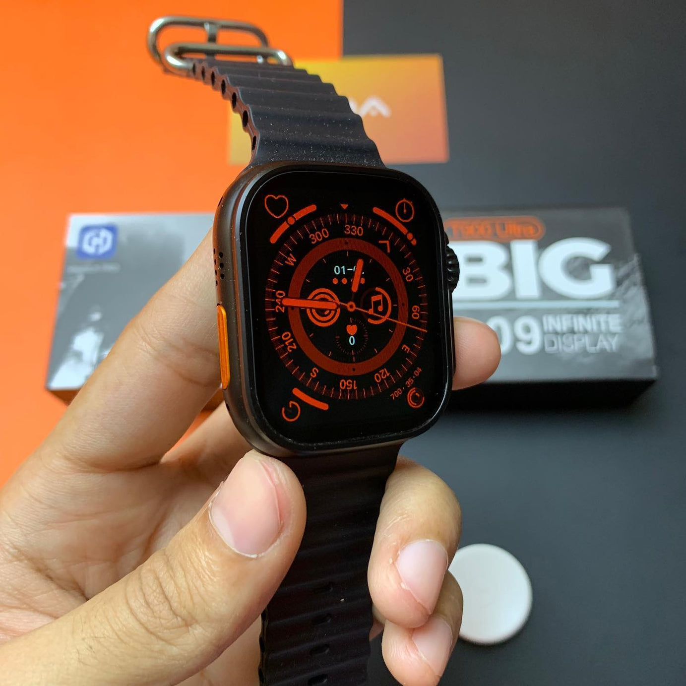 Original T900 Ultra Big 2.09 Display Smart Watch with Multifunction Functions
