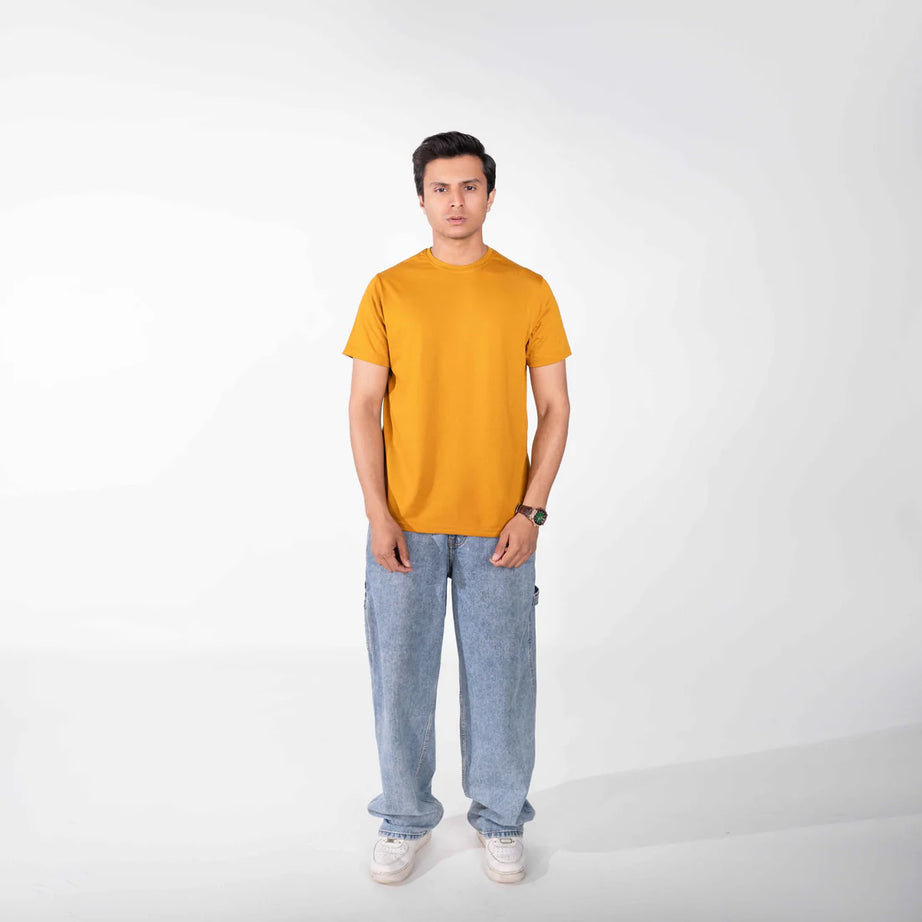 Mustard Basic T-Shirt