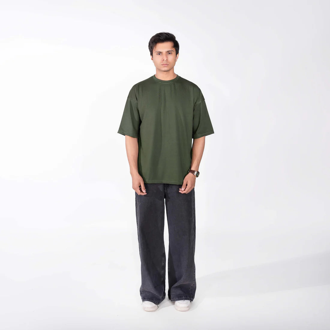 Oversize Olive T-Shirt