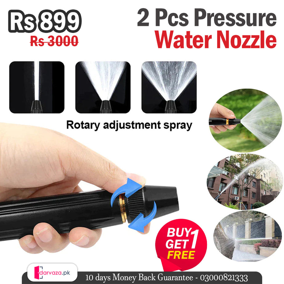 Buy 1 Get 1 FREE High Quality Professional Pressure Water Nozzle