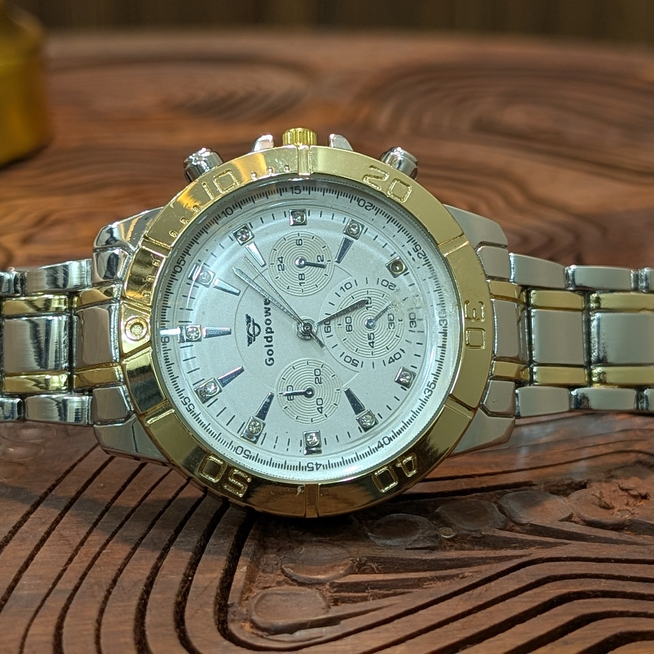 GoldPower Silver Valor Watch – Men’s Edition