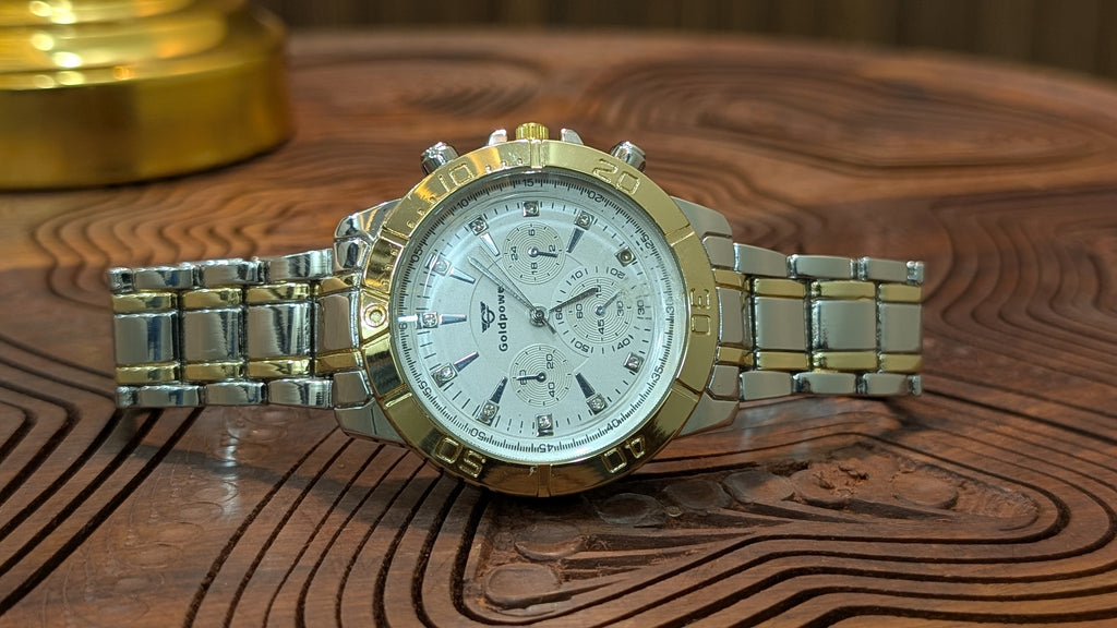 GoldPower Silver Valor Watch – Men’s Edition