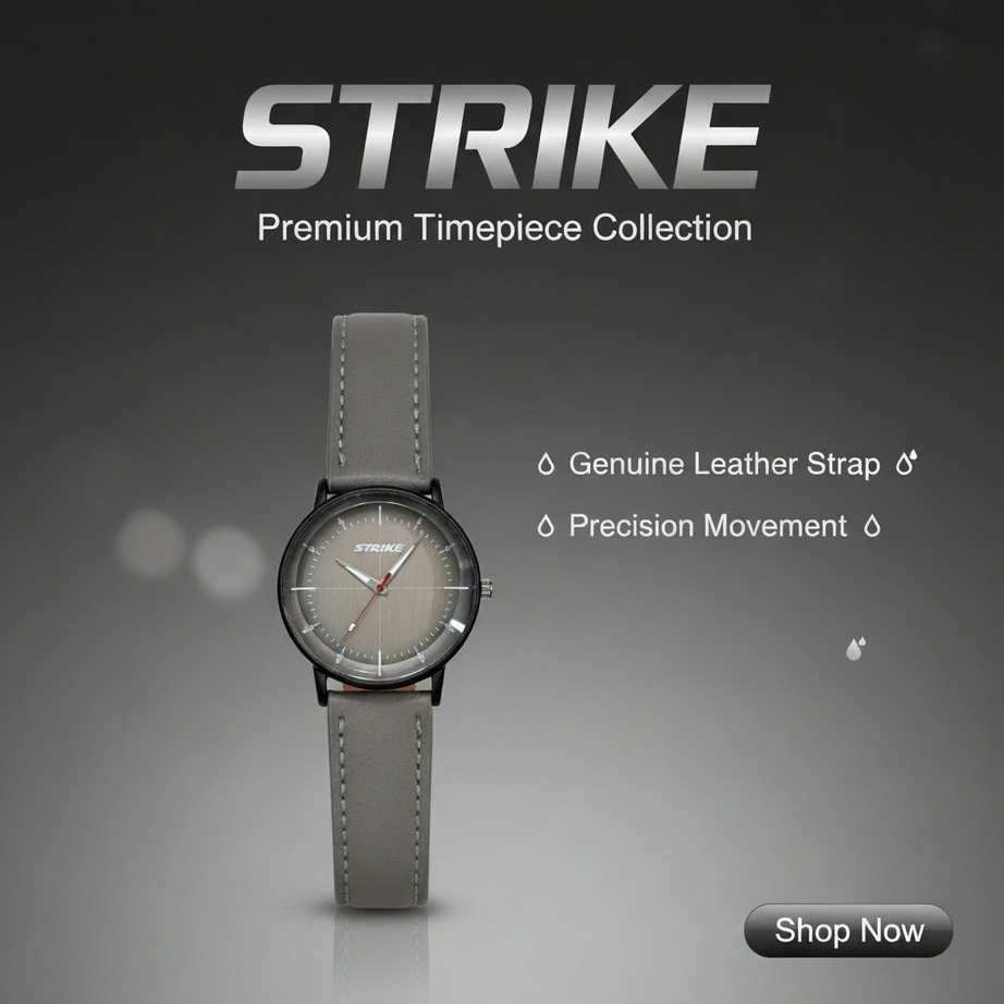 Strike Dark Gray Men Watch