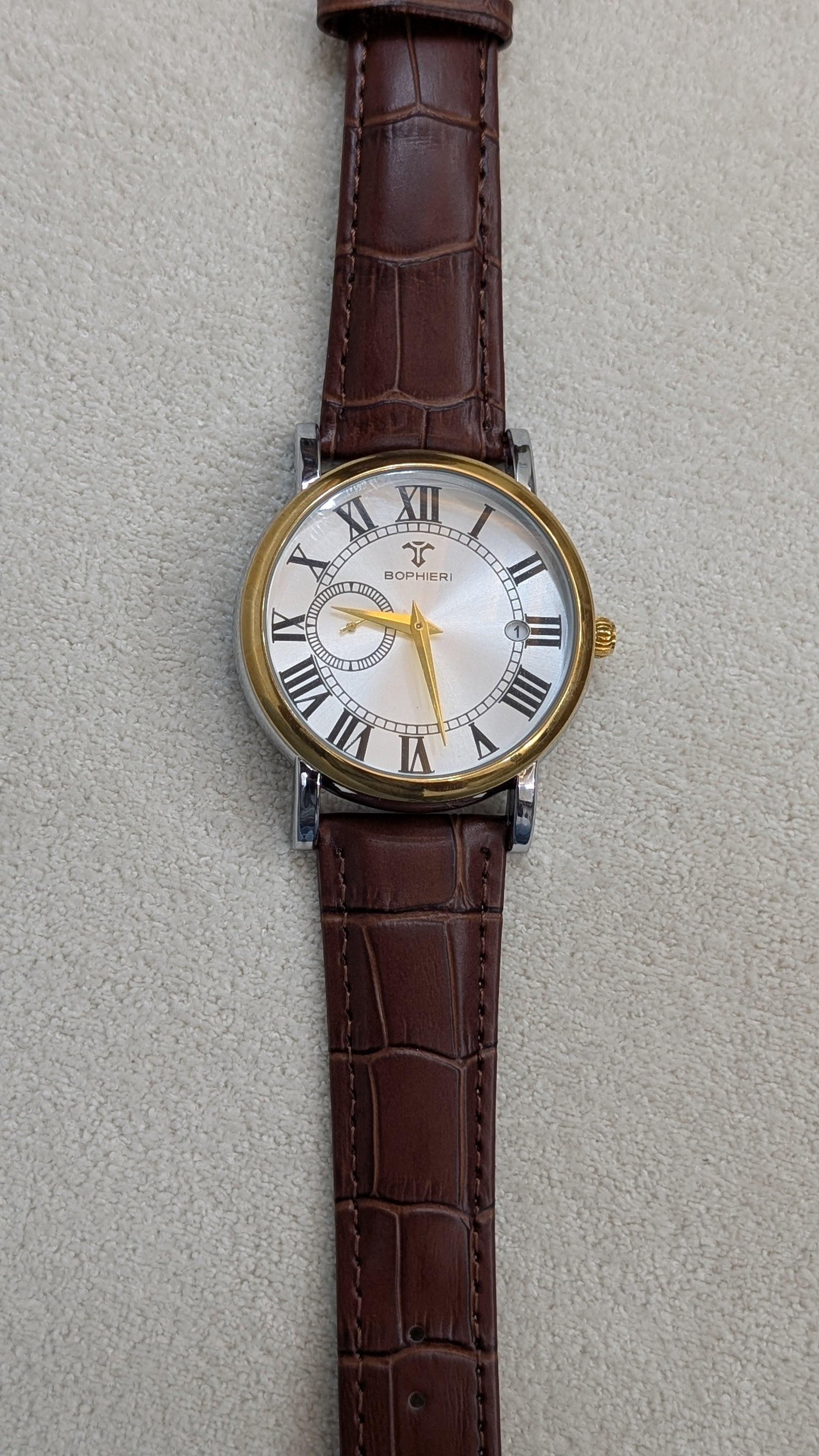Bophieri Ebon Brown Men Watch