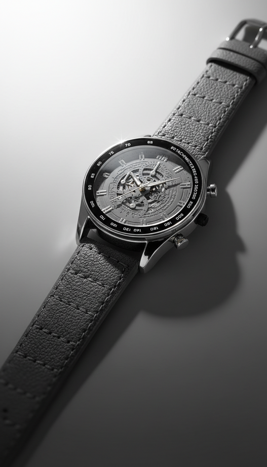 Vitz Vogue Gray Men Watch