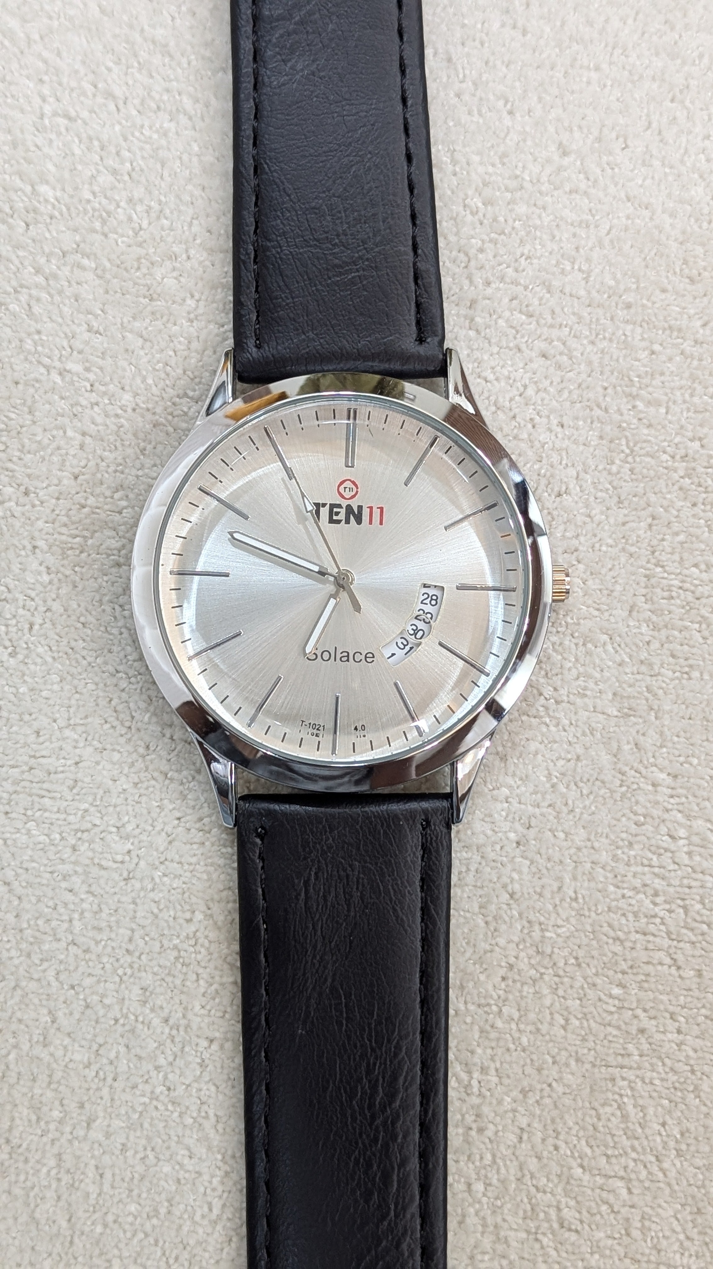 TEN Signature Black Men Watch