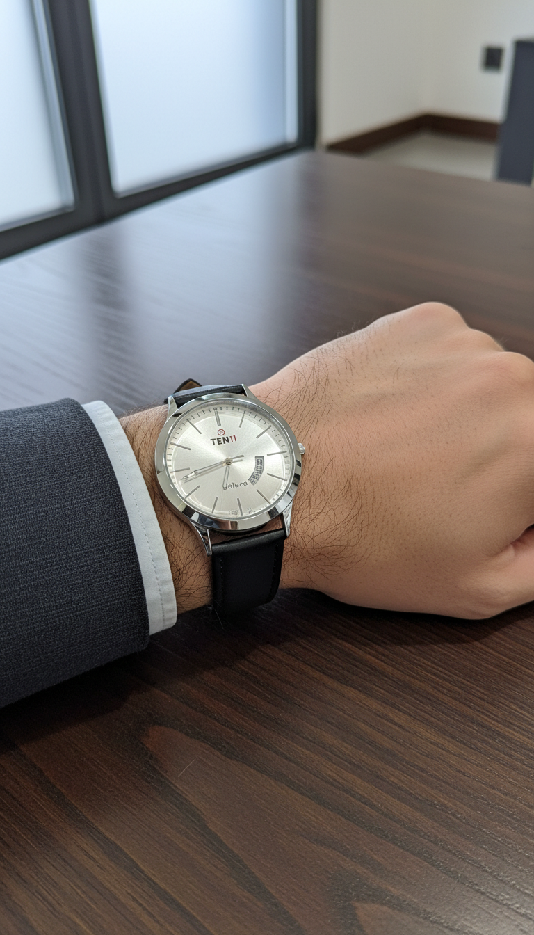 TEN Signature Black Men Watch