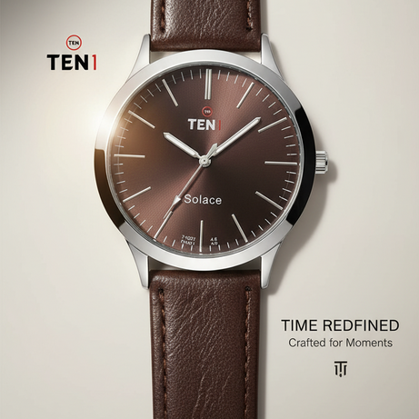 TEN Signature Deep Brown Men Watch